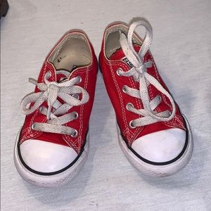 Red Low Top Converses